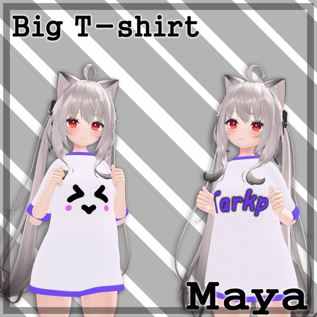『舞夜(Maya)』ビッグTシャツ Big T-shirt image
