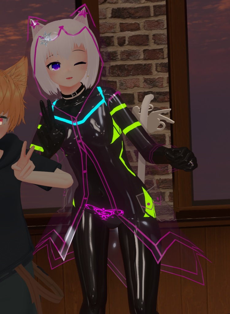 透明なレインコート(ミーシェちゃん向け最適化) image