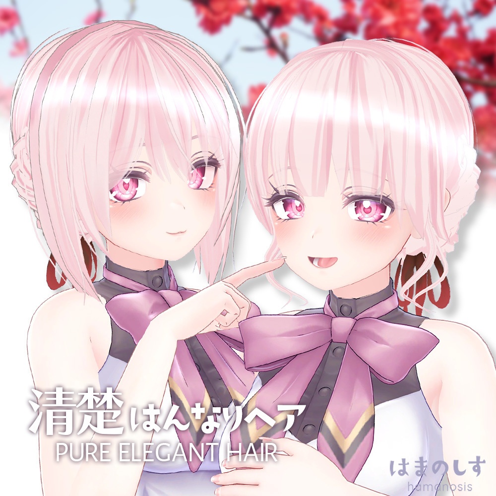 Elegant and Graceful Hairstyles [2 Styles Set] image