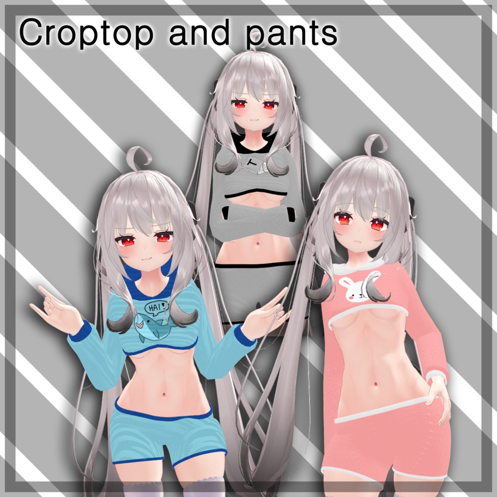 Croptop and shorts image