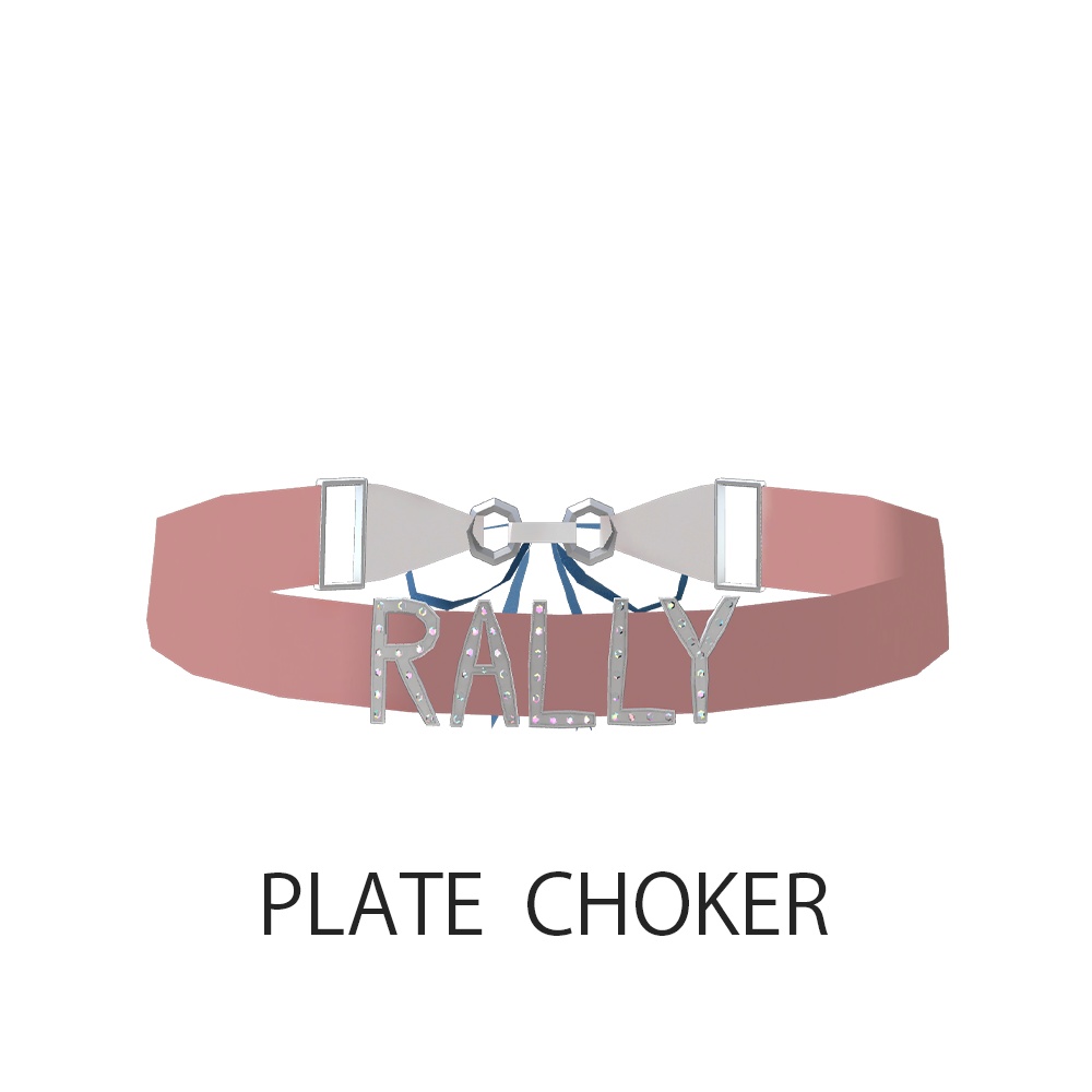 【VRChat想定】Plate Choker image