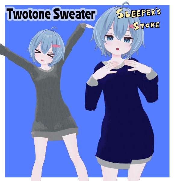 Rusk's Special Outfit Two-Tone Sweater image