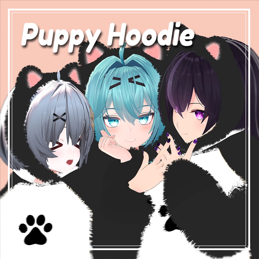 Puppy Hoodie 【アッシュ、竜胆、AAbody用】 image