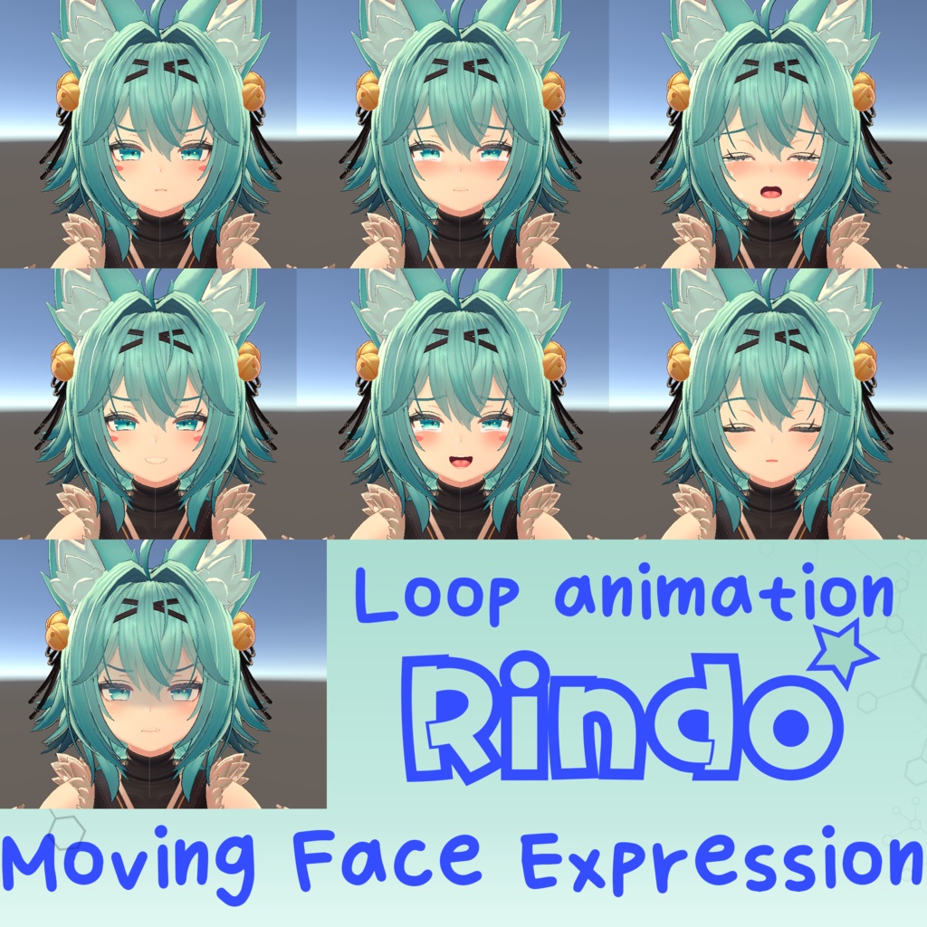Rindo[Gentian] Moving Face Expression image