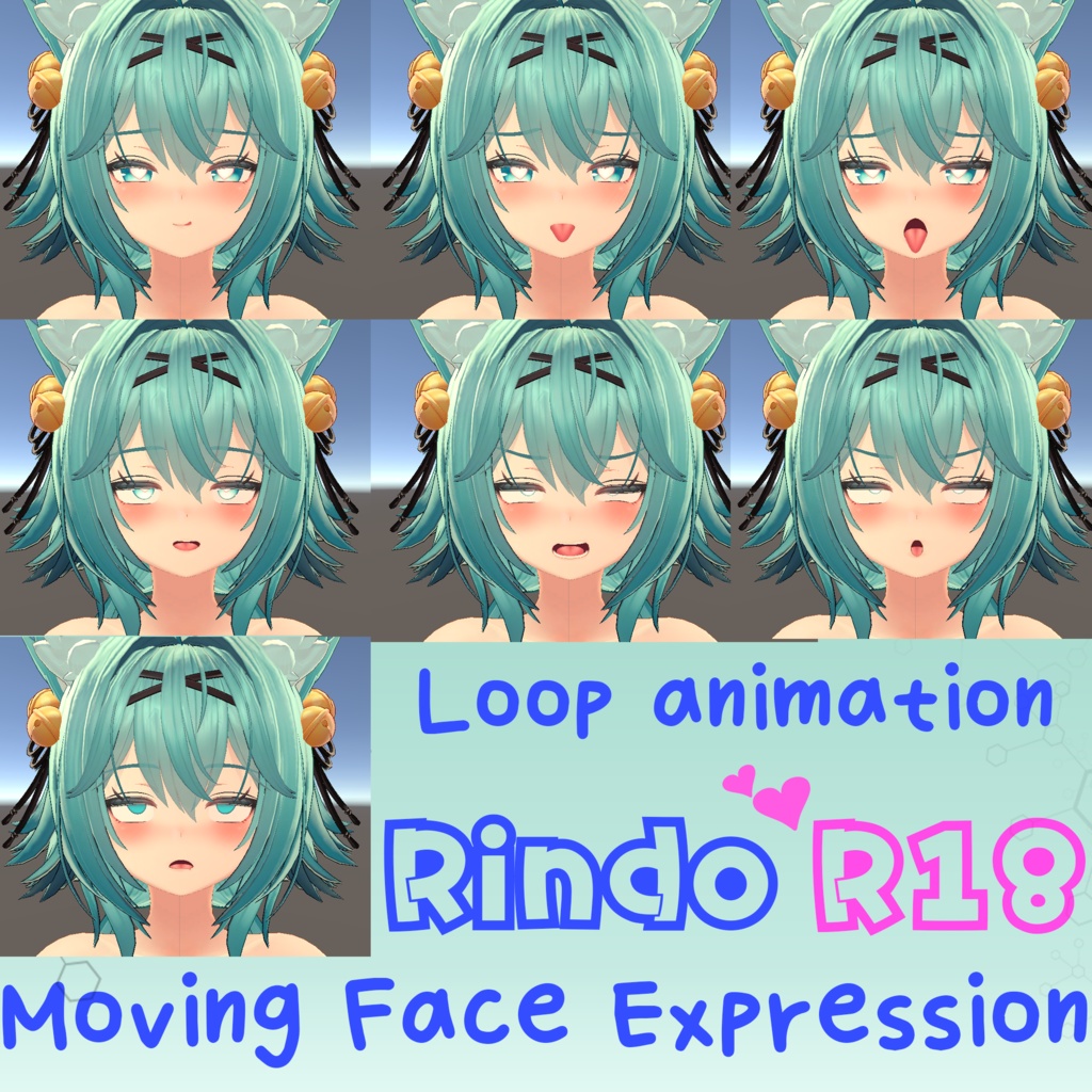 Rindo[Wu Ye ]R-18 Moving Face Expression image