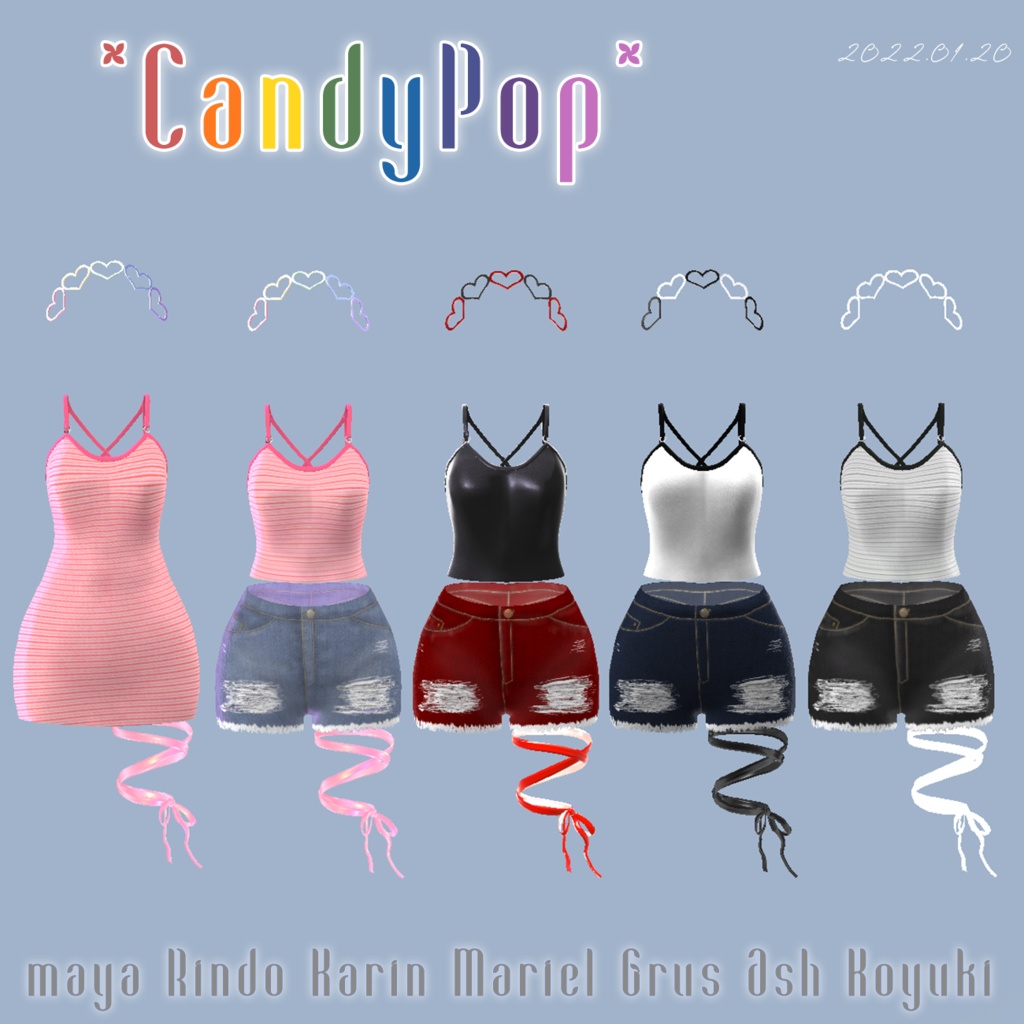*CandyPop* [ Maiya/Rindou/Karin/Marie/Grus/Ash/Koyuki ] image