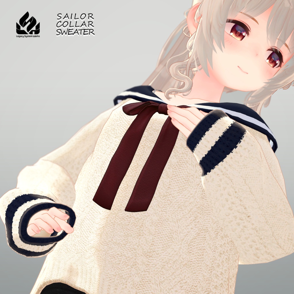 A.I.A 'Sailor Collar Sweater' [for LSbody] image