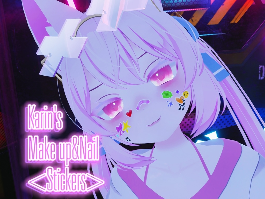「カリンちゃん用」Karin's Make up&Nail set<Stickers> image