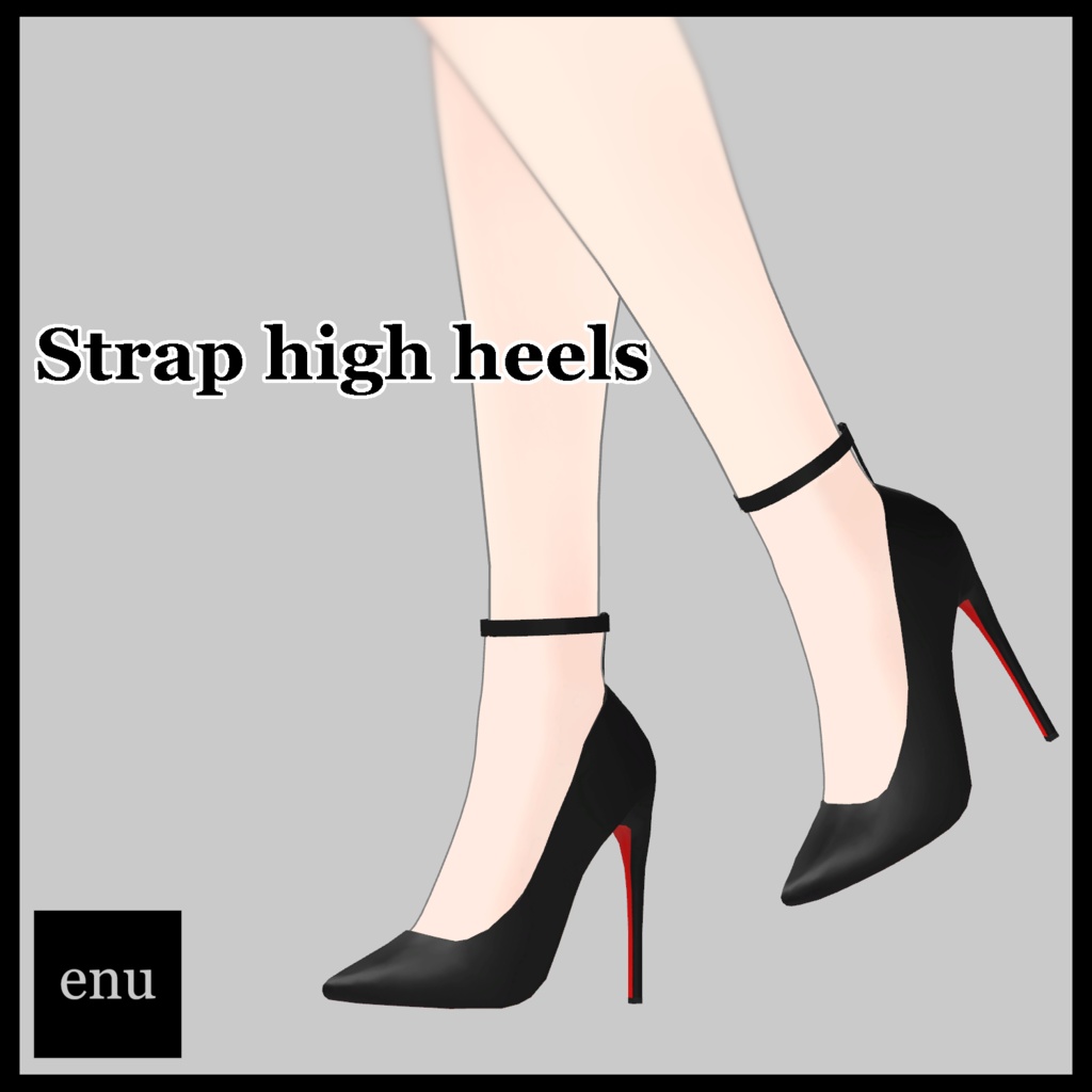 Strap high heels & short boots image