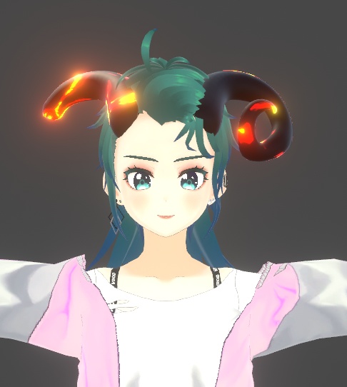 (Old) [VRC] きらめく角 / (Un)Broken Glowing Horns image