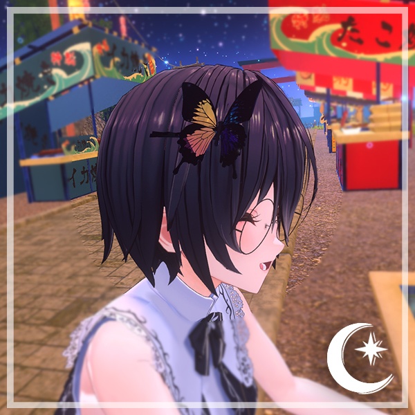 [MIKAZUKI] Butterfly Hairpin (蝶々髪飾り) image