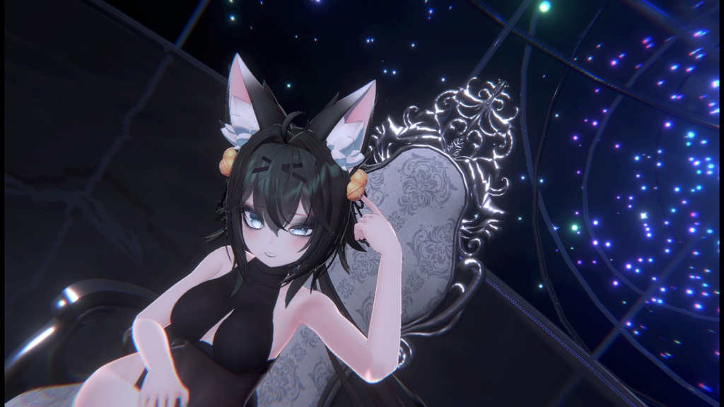 Gentian Smoky Makeup for the Face image