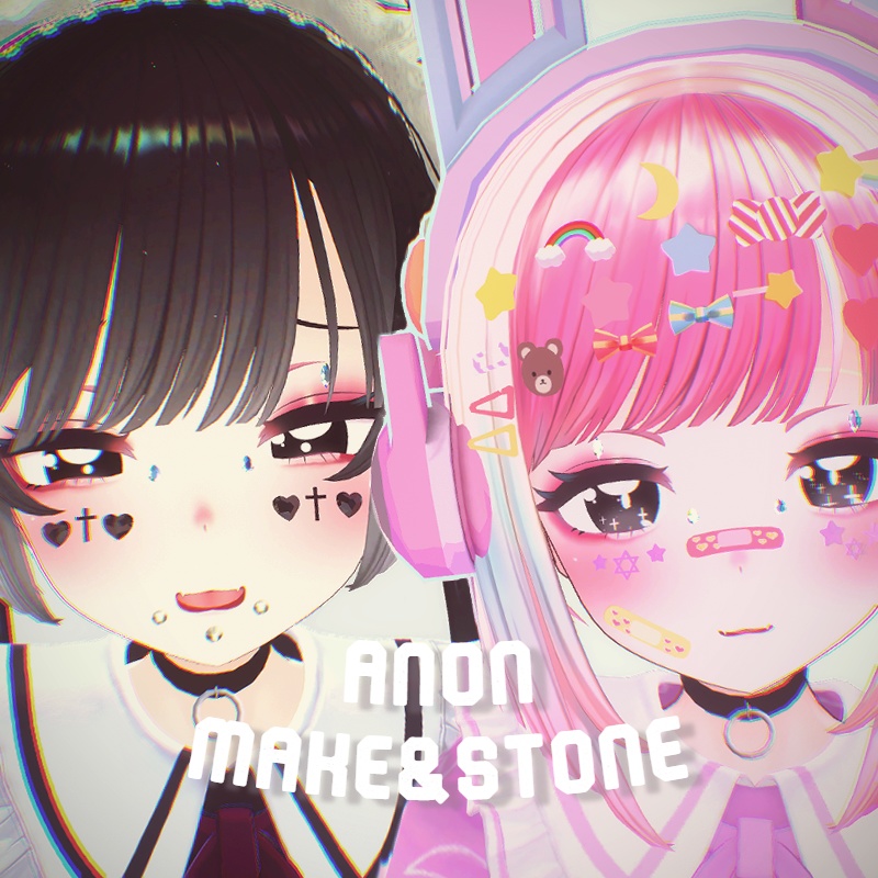 あのんちゃんメイクテクスチャ＆face stone image
