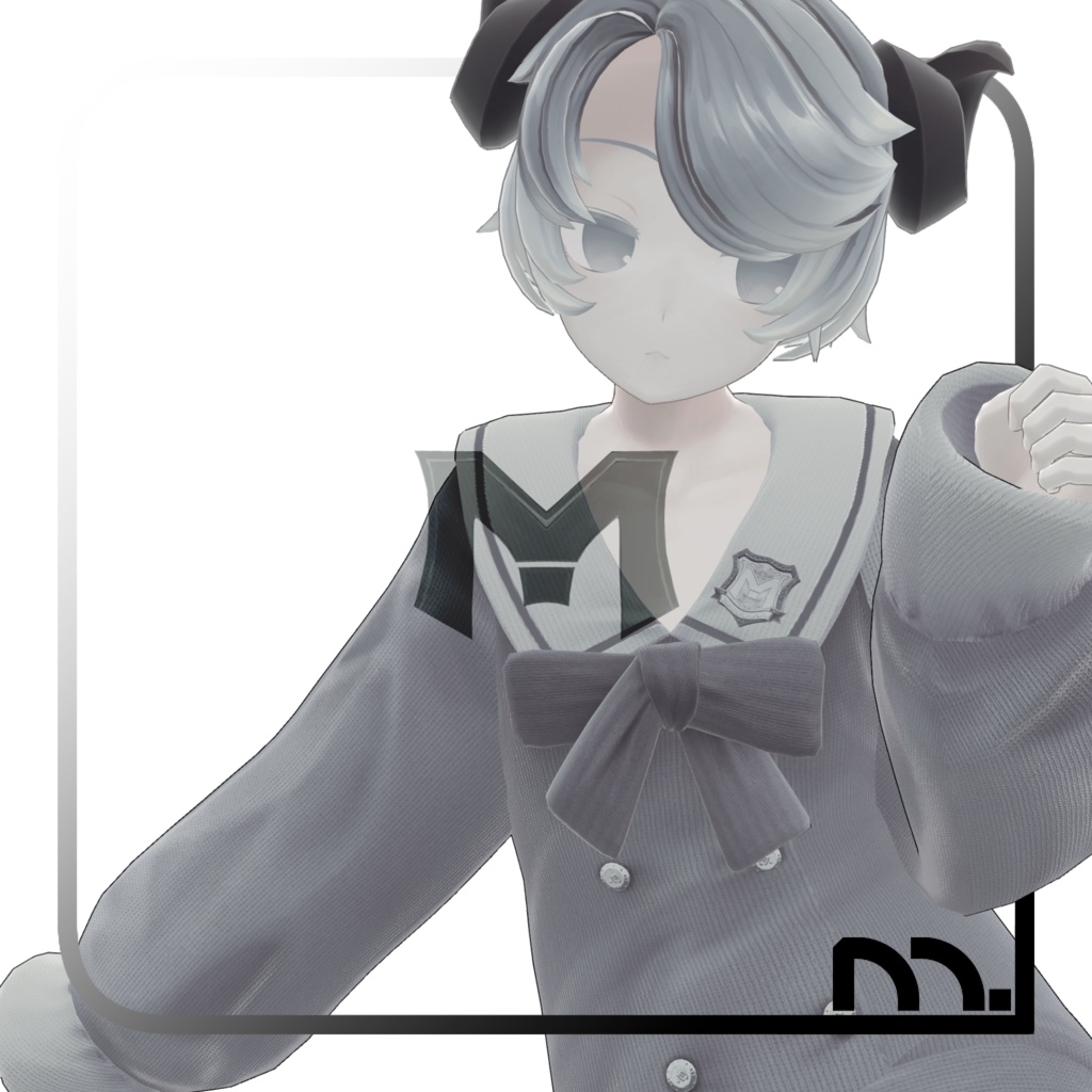 【メリノ対応】emuUniform髪＋服＋靴【M.】 image