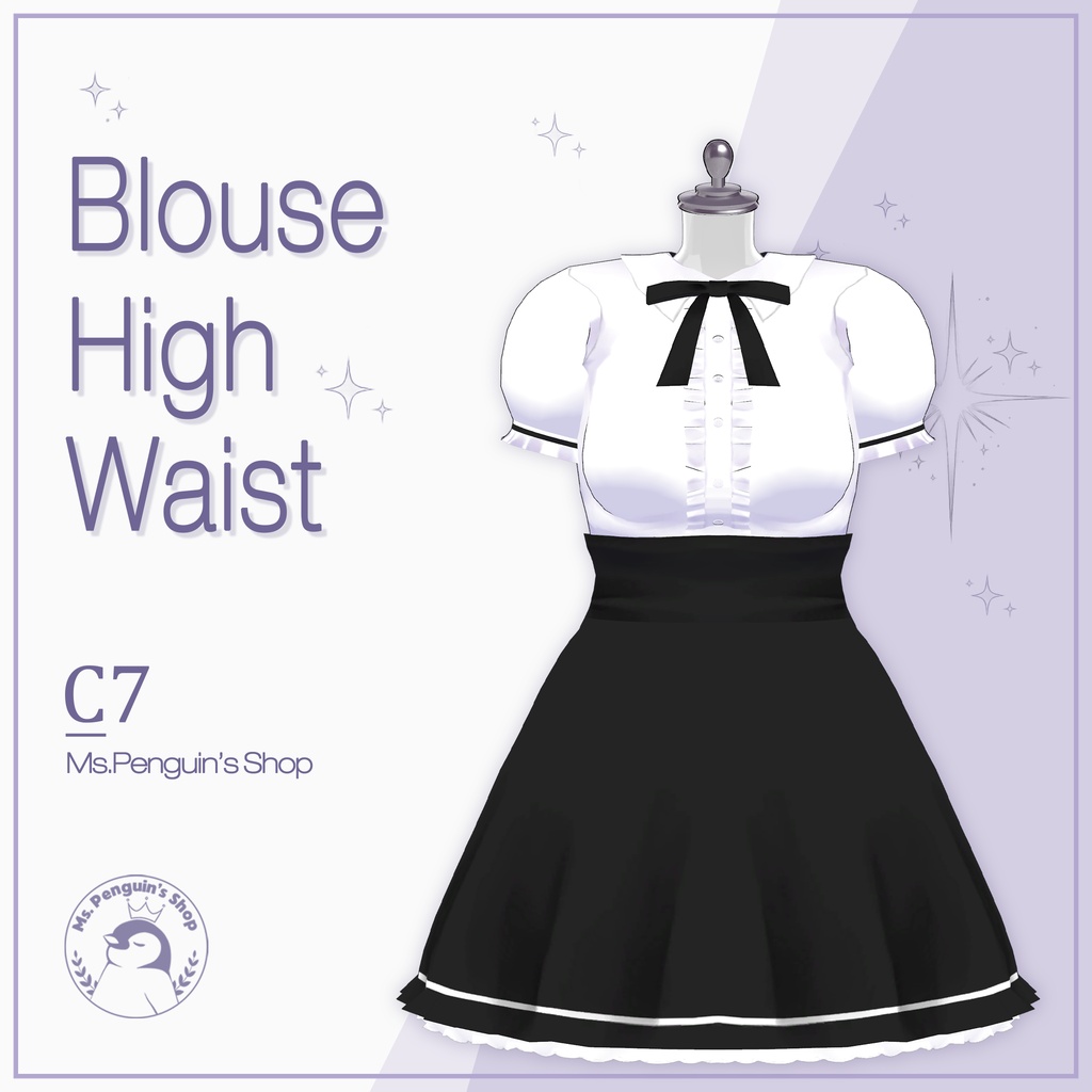 Blouse & High Waist for Rusk image