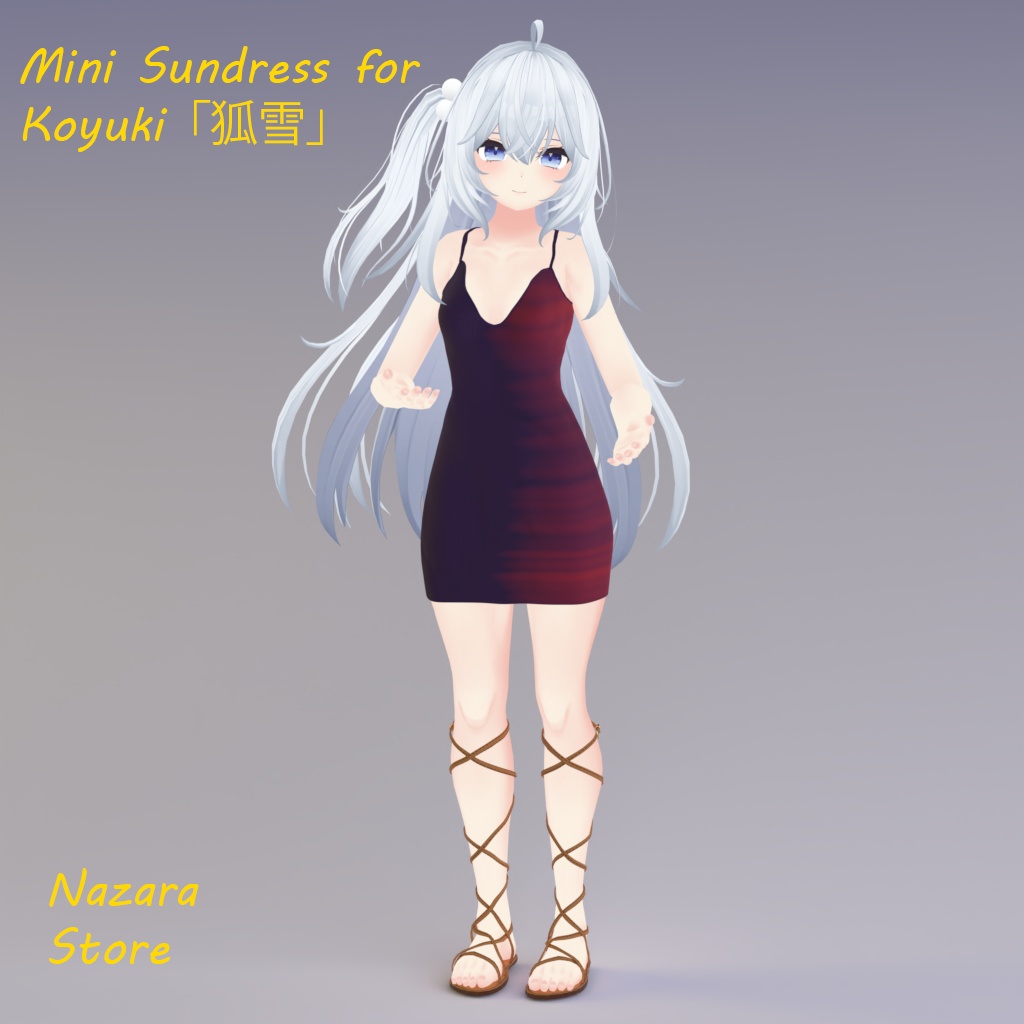 Mini Sundress『ミニサンドレス』for Koyuki『狐雪』 image