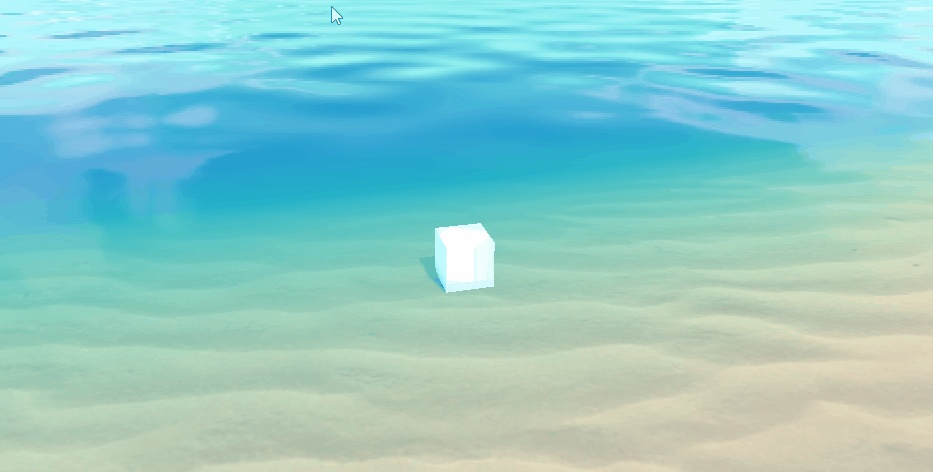 【VRChat対応】原神風の海シェーダ /Sea shader like Genshin image