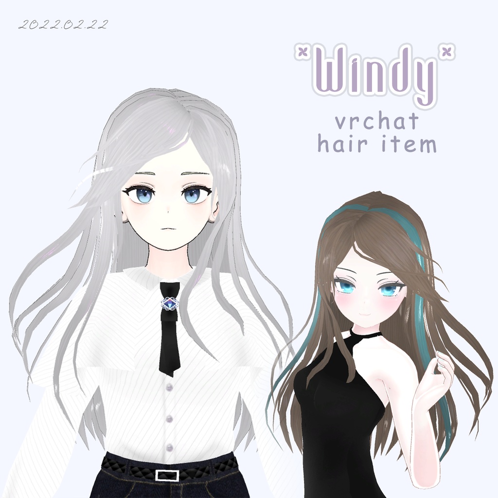 【VRC】 *Windy* (hair) image
