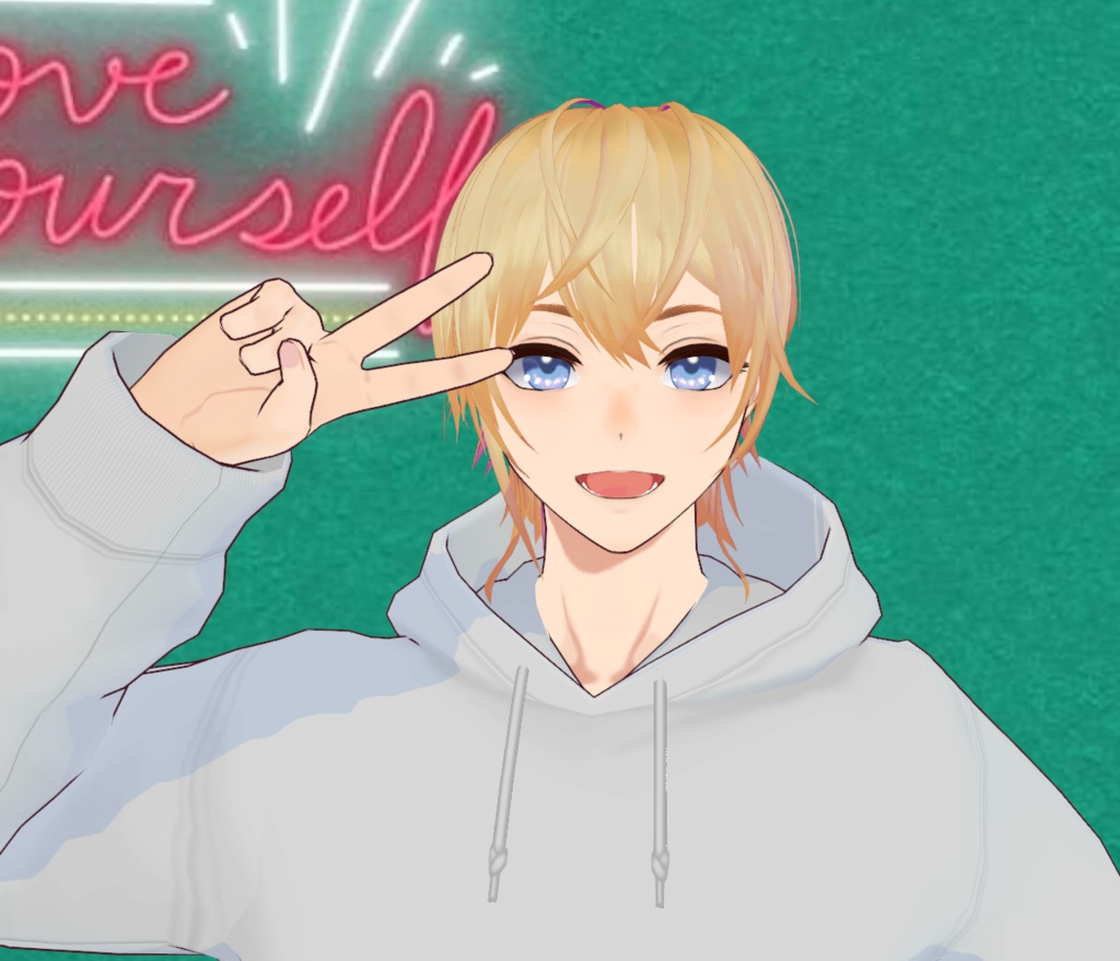 【無料 / Free】Aidin/Vroid製オリジナルVRMモデル （VRoidファイル同梱） image