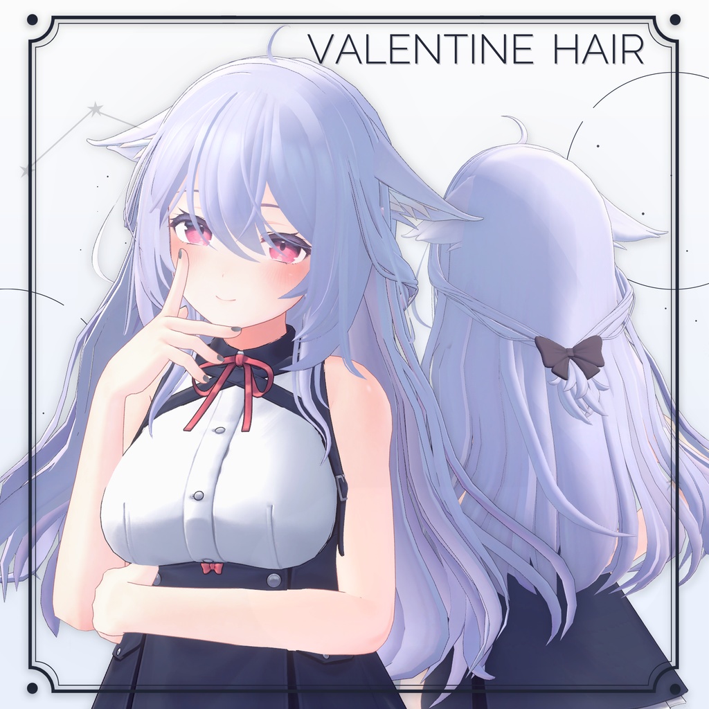 Valentine Hair for VRC image