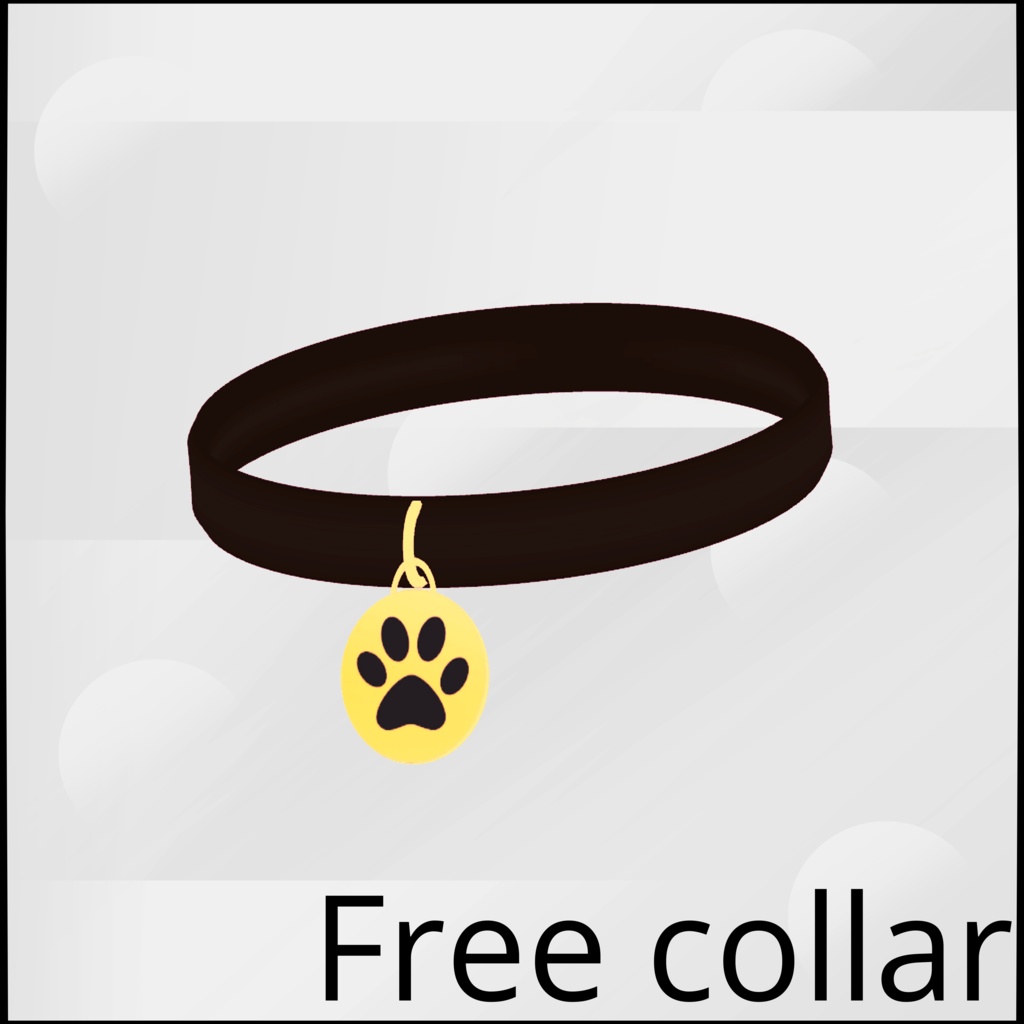 Free simple collar image