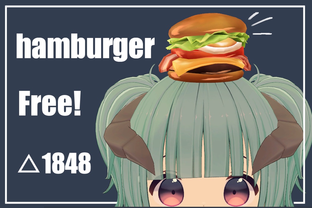 【Free】ハンバーガー image