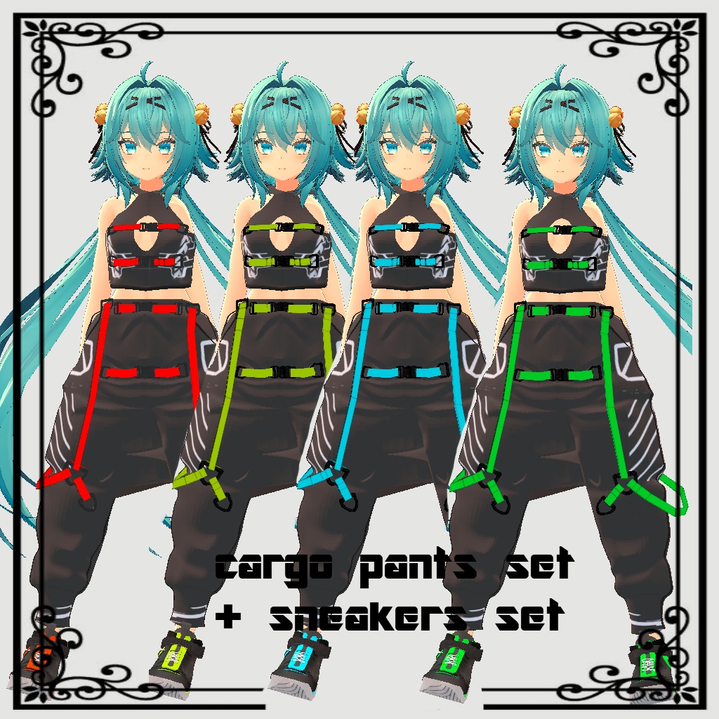 [For Rindo] Cargo pants set-Rindo image