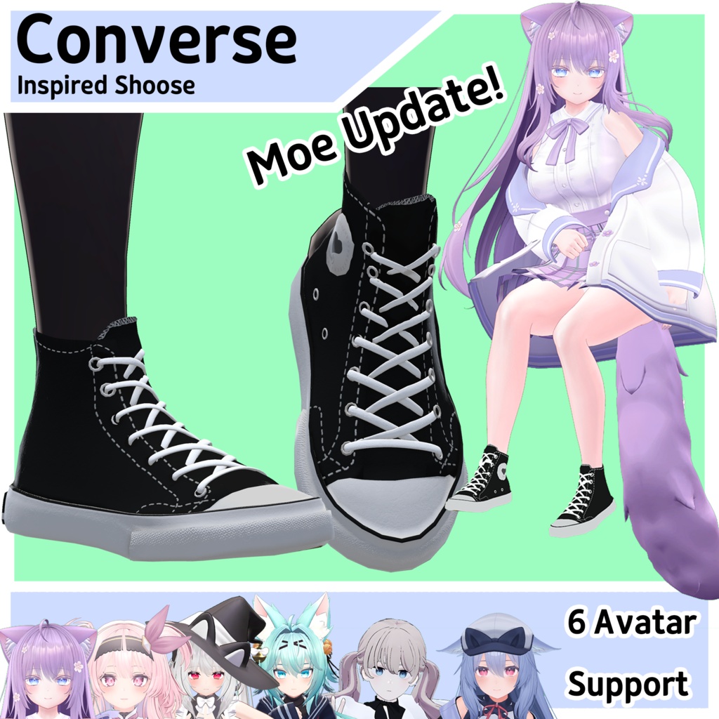 Converse Inspired Shoes image