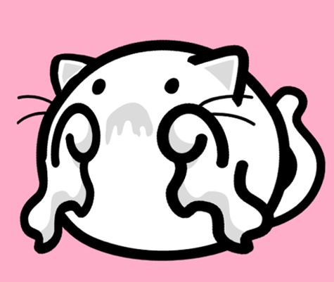 【フリー】Live2D モデル ゆーれいねこ137【VTuber、配信用無料アバター】 image