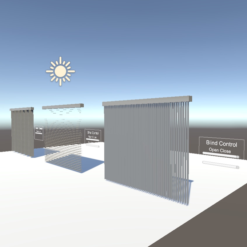 Openable Blinds & Curtains image