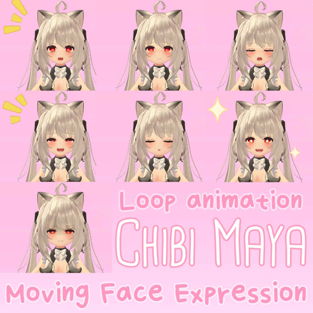 ちび舞夜『Chibi Maya』Moving Facial expression image