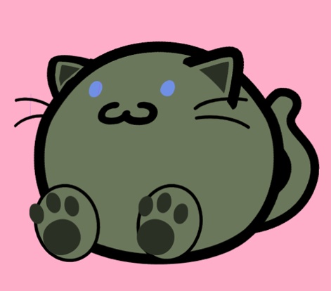 【フリー】Live2D モデル はいねこ027【VTuber、配信用無料アバター】 image
