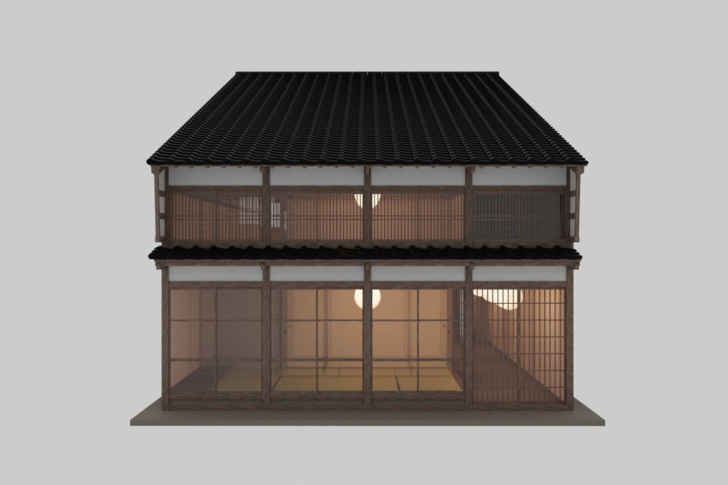 【VRChat想定】古民家 町家 / Japanese Traditional House image