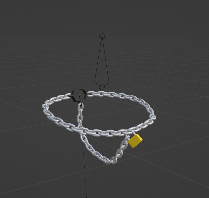 Panty Chain for VRC avatar [Karin Family] image
