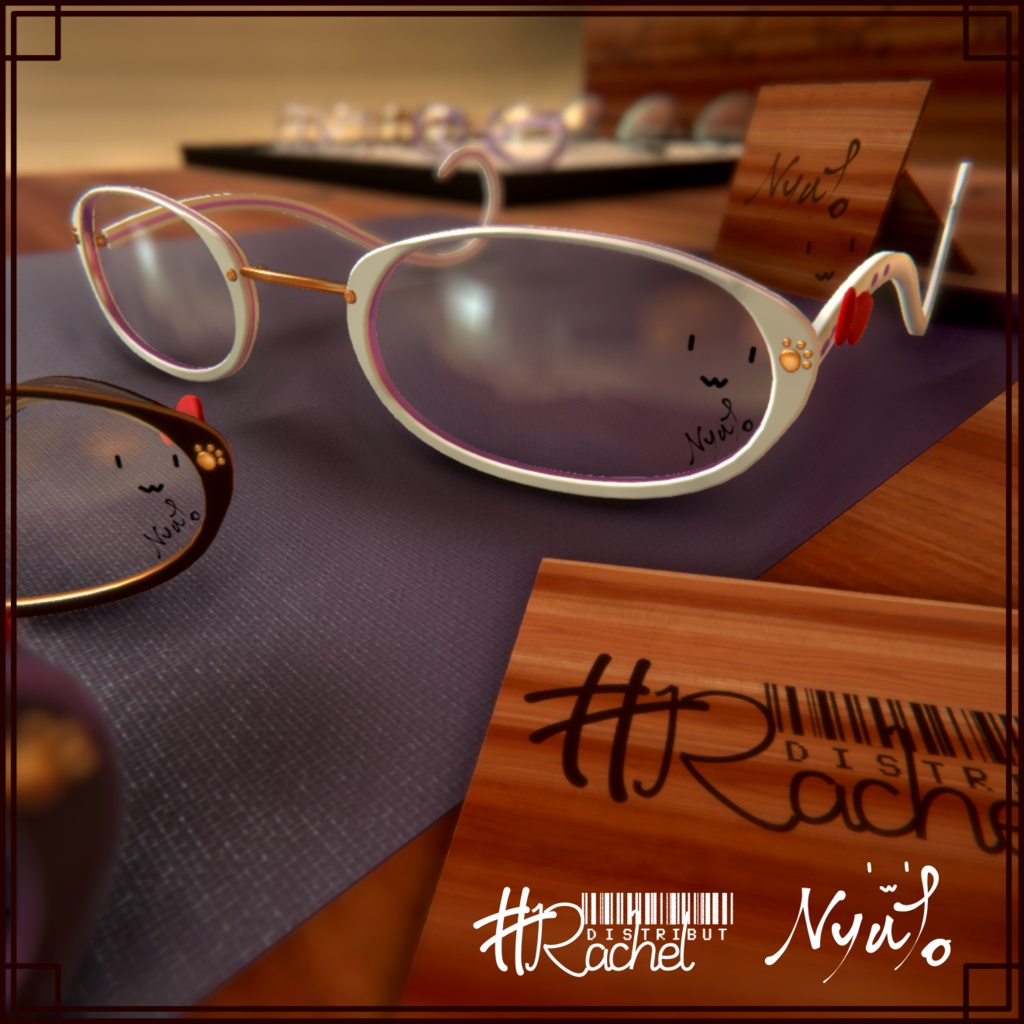 非実在系ブランド＃distributRachel & Nyato製メガネ [-spnya-] image
