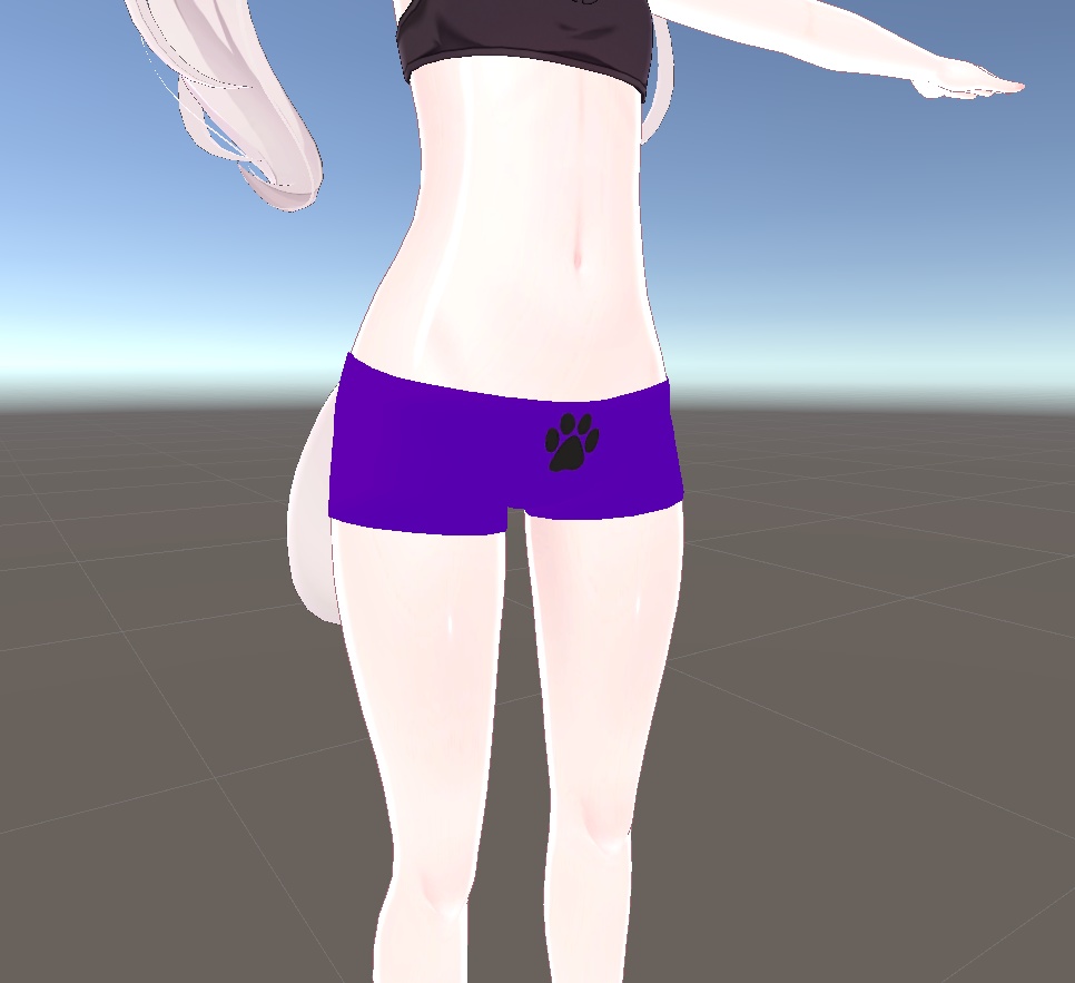 Karin simple underwear [Vrchat model asset] image