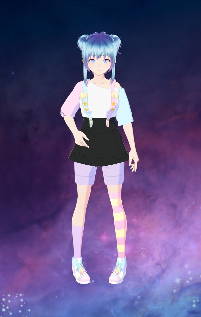 Vroid - Lolita Fairy Kei Skirt image