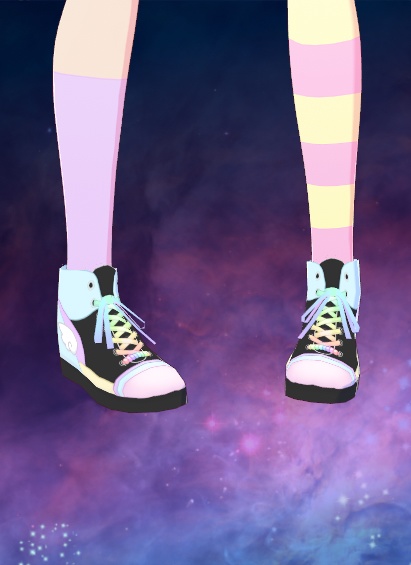 Vroid - Fairy Kei Lolita High Top Shoes image