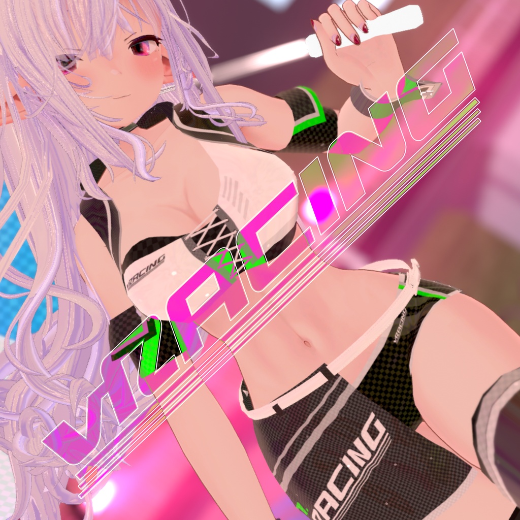 VRChat Avatar Racing Queen Outfit "vRACING" image
