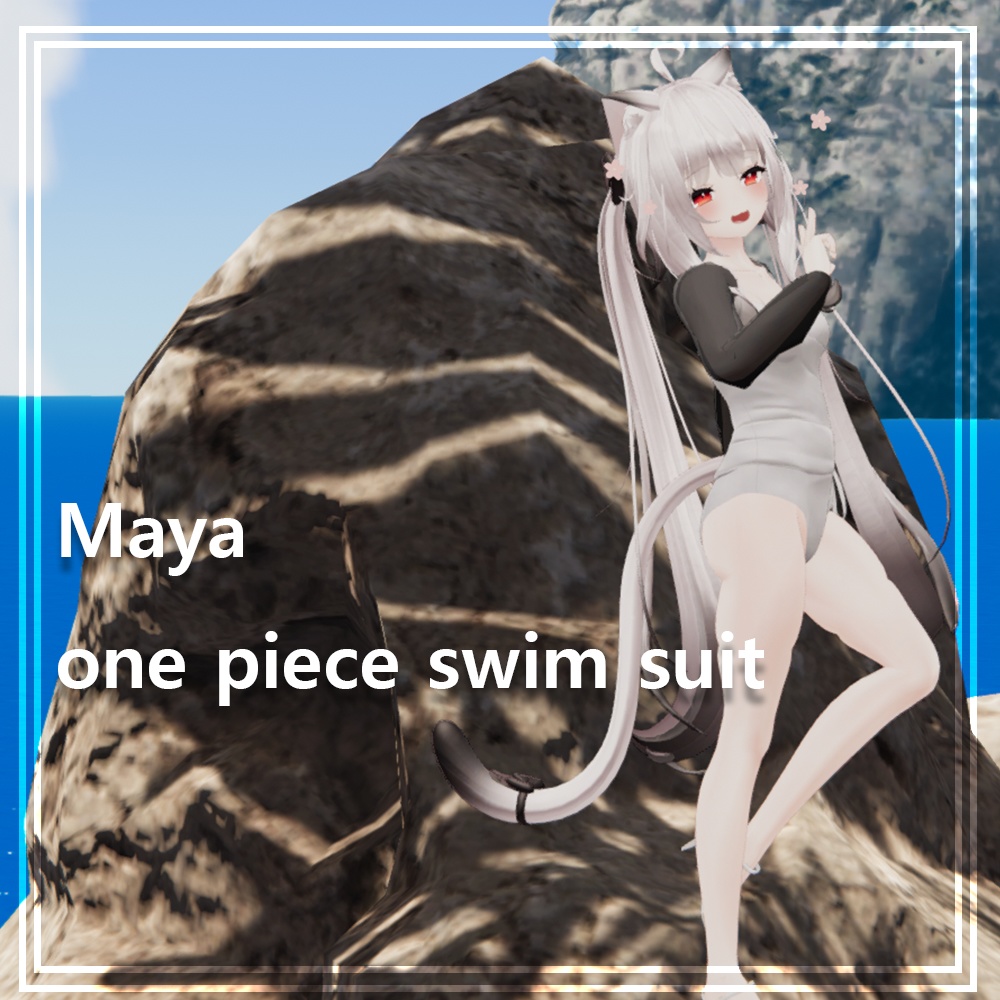 [3dモデル]Maya summer one-piece swimsuit image