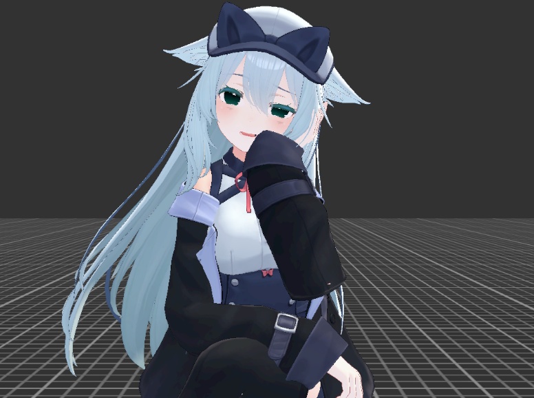 [AFK MOTION] sneering girl image