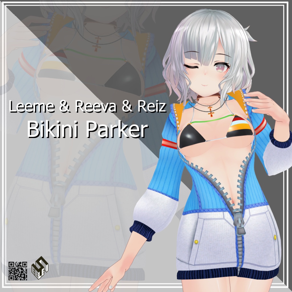 【リーメ&リーバ&レイズ用】ビキニパーカー - Bikini Parker - for Leeme&Reeva&Reiz image
