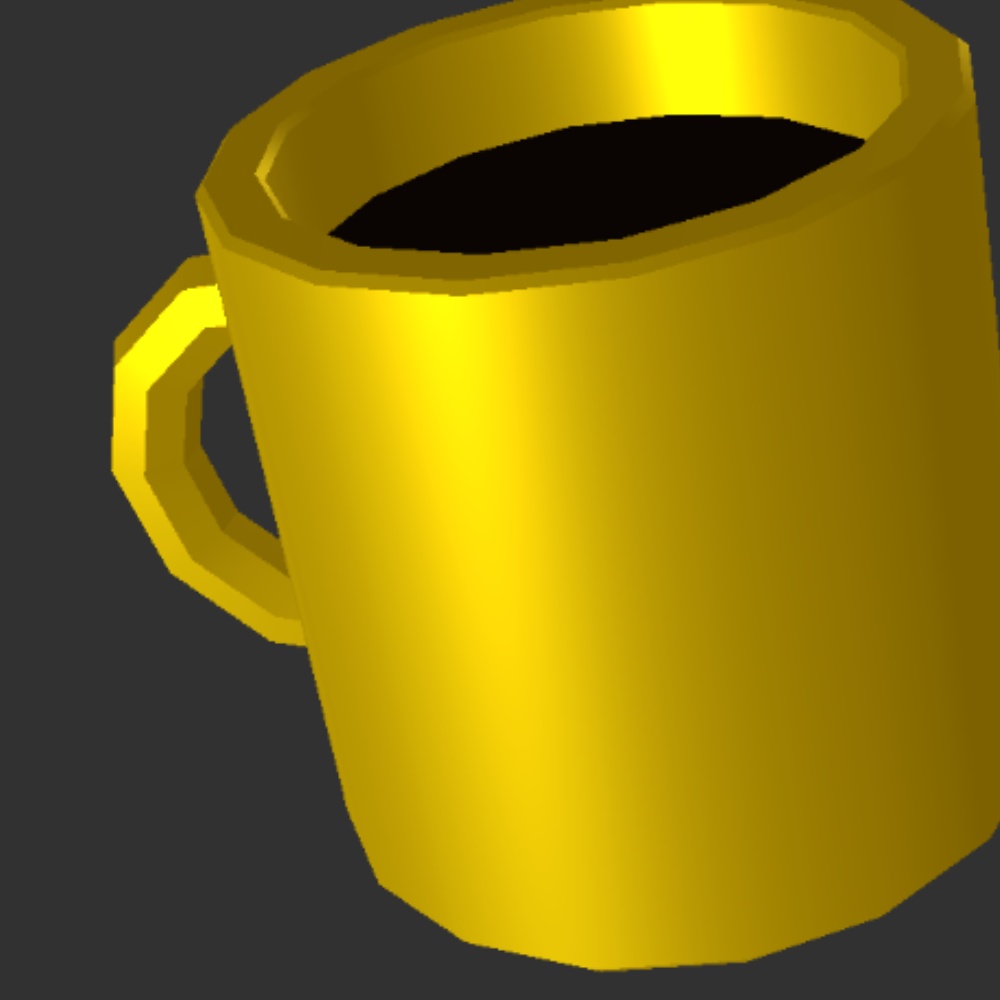 【無料3Dモデル】coffeecupGD　ローポリ314 image