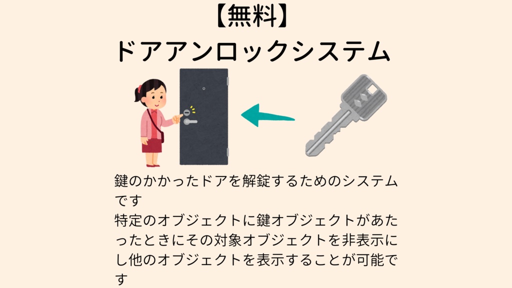 【無料】ドアアンロックシステム【VCC対応】 image