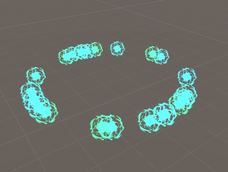【VRChat/Particle】くるくる回る玉/Spinning Balls【FREE/無料】 image