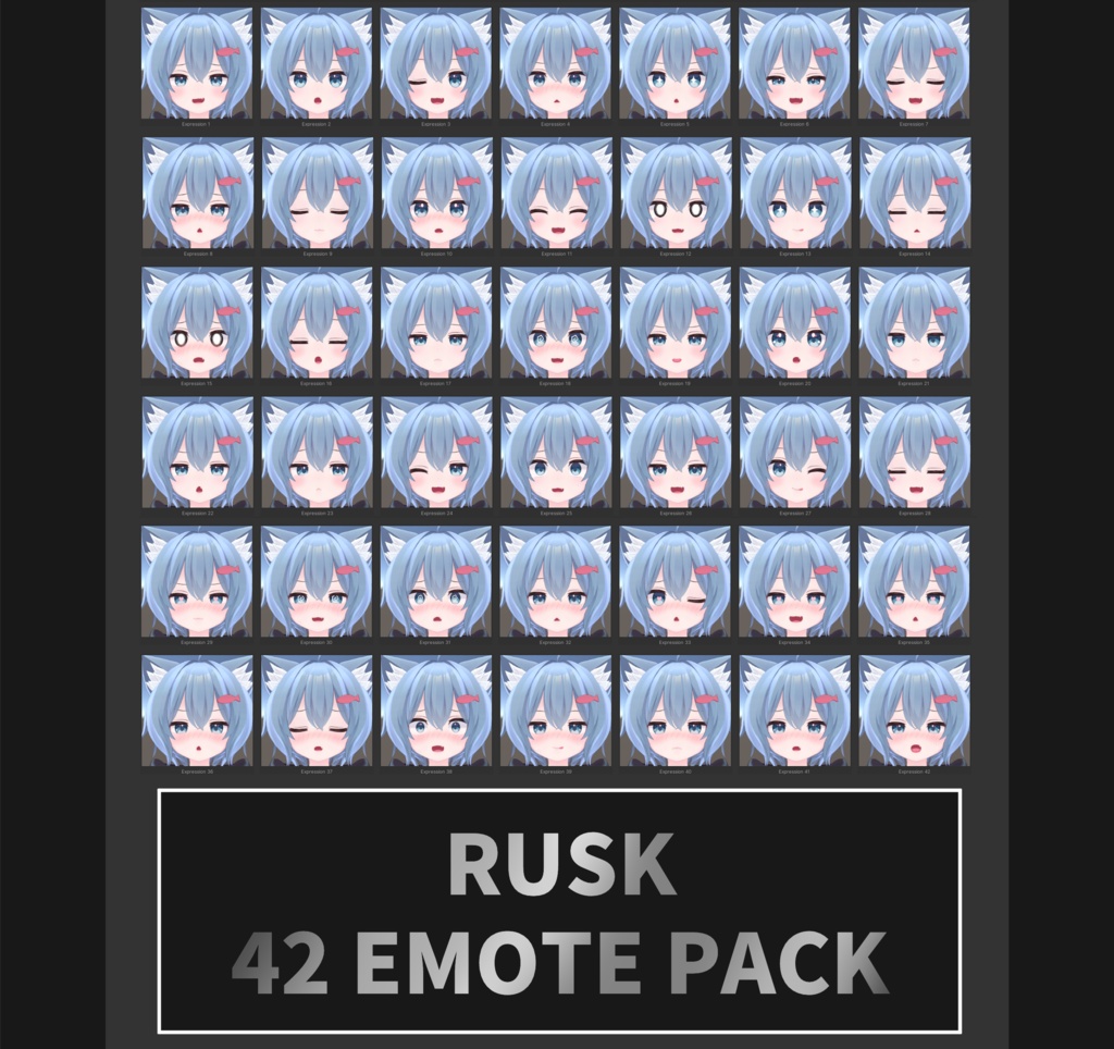 Rusk 3.0 SDK 42 Face Emote Package image