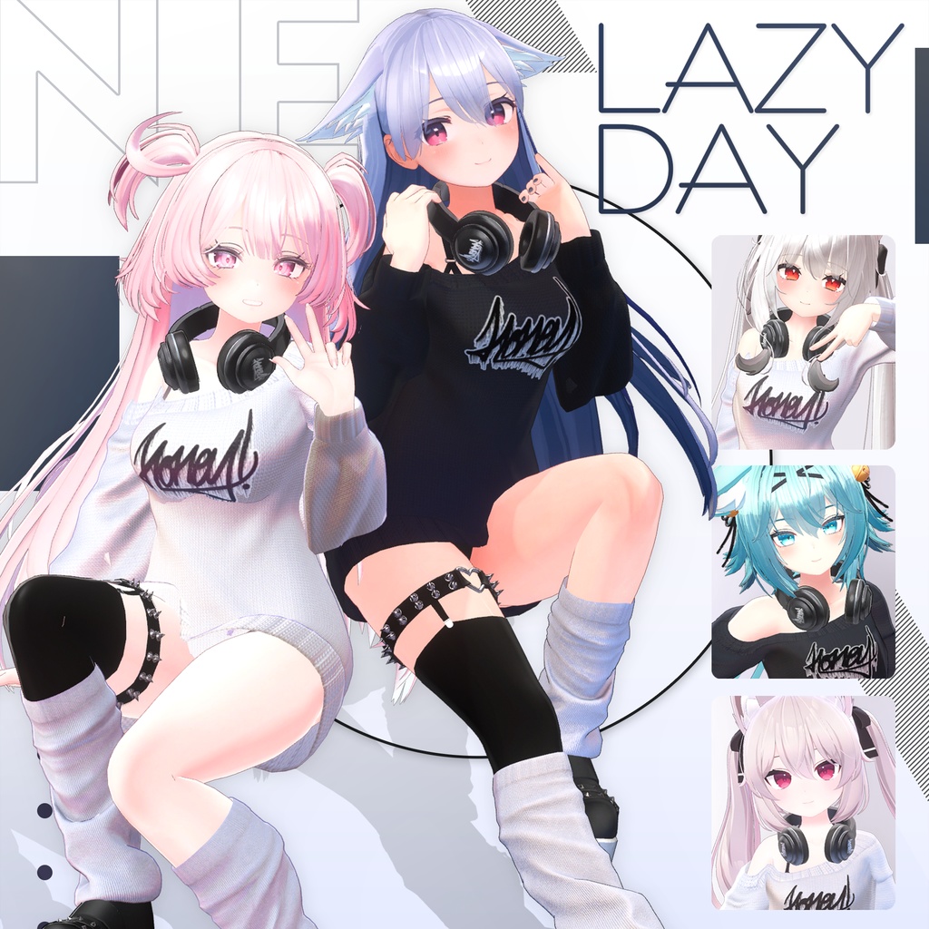 Lazy*Day Sweater for VRC image