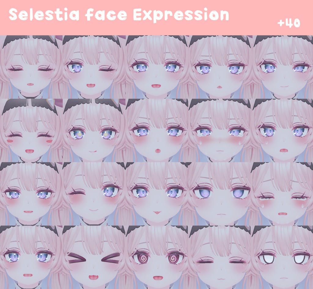 [セレスティア] Selestia Face Expression Package image