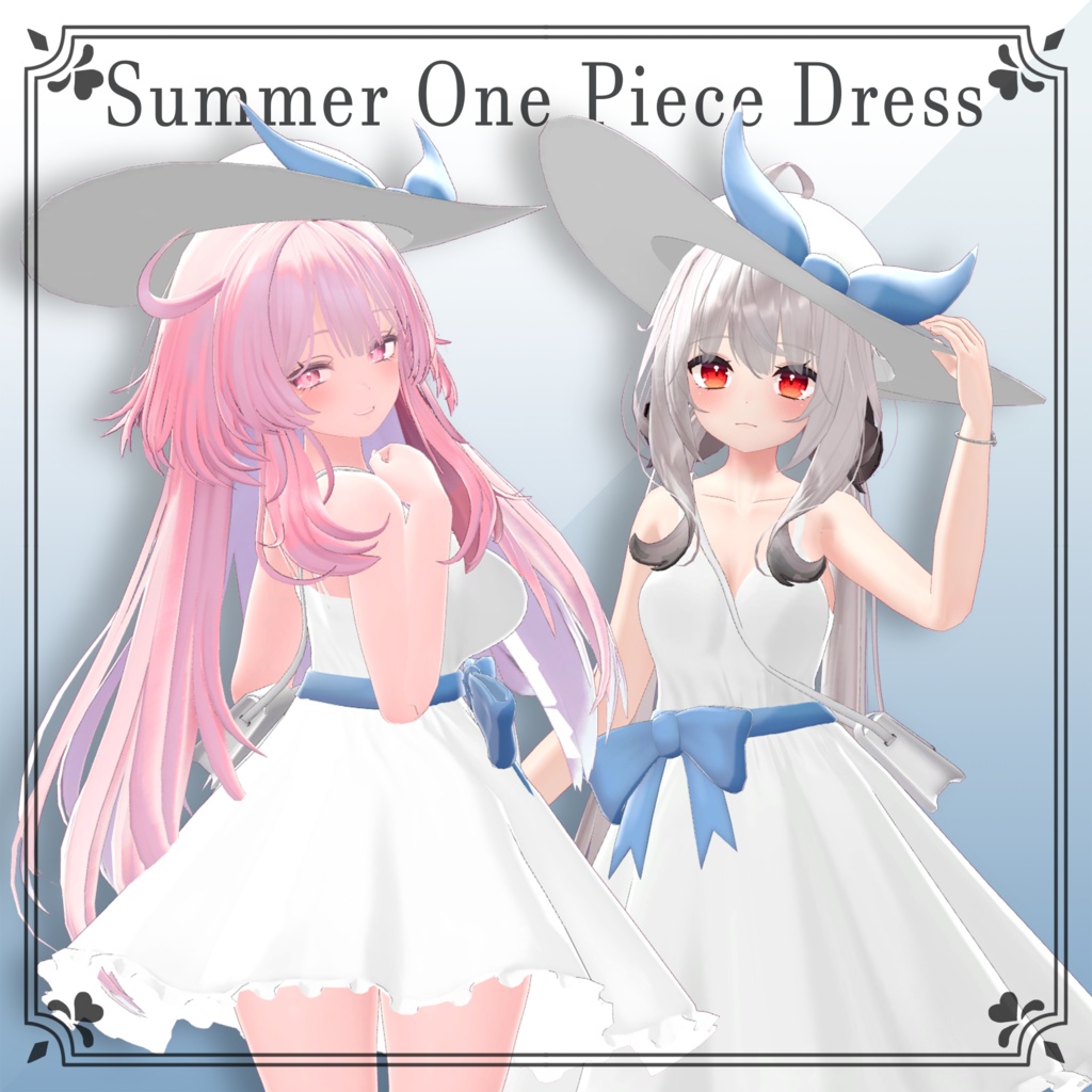 【3アバター対応】 Summer Dress image
