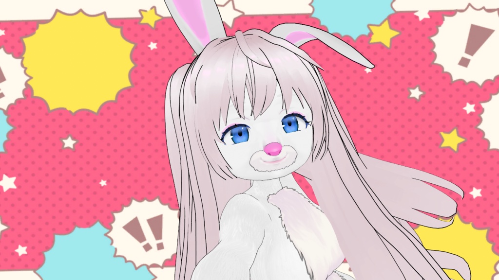 Female AnthroBunny VRM model image